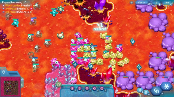 Amoeba Battle: Microscopic RTS Action screenshot 9