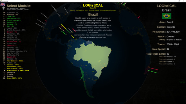 LOGistICAL: Brazil screenshot 1