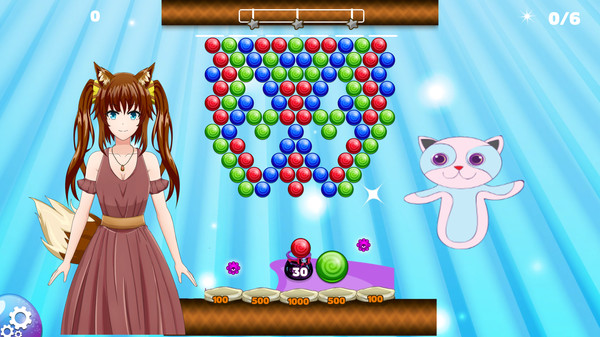 Anime Bubble Pop screenshot 4