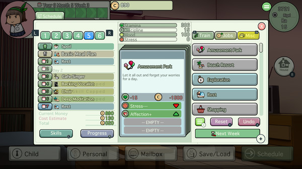 Ciel Fledge: A Daughter Raising Simulator screenshot 2