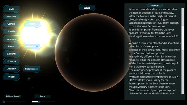 Solar System screenshot 1