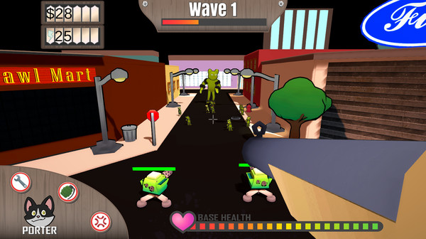 Zap Zap Zombie Cats screenshot 1