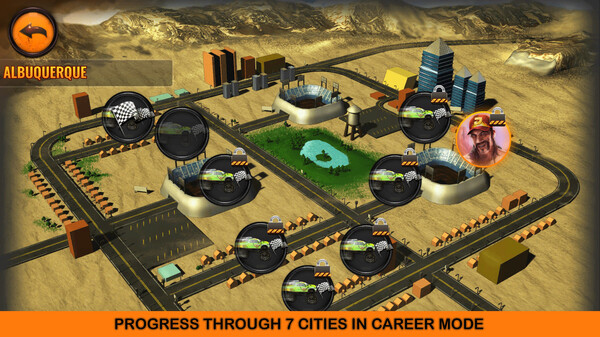 SuperTrucks Offroad Racing screenshot 1