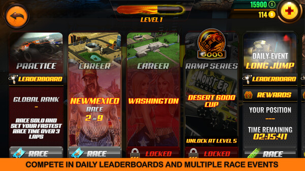 SuperTrucks Offroad Racing screenshot 7