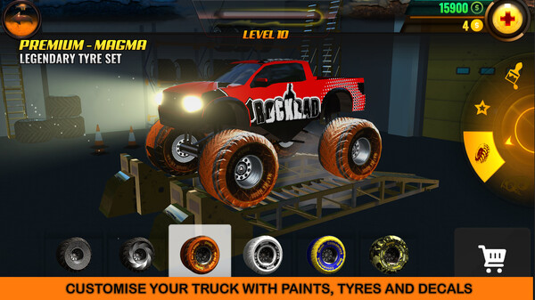 SuperTrucks Offroad Racing screenshot 3