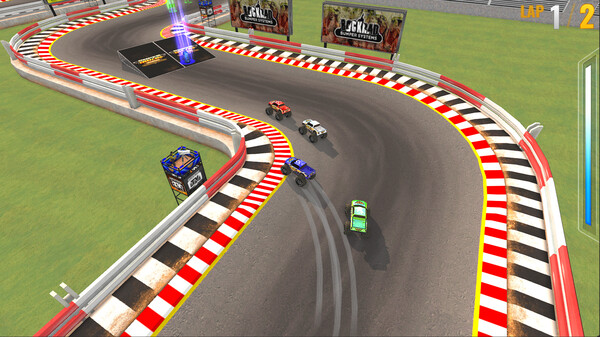 SuperTrucks Offroad Racing screenshot 0