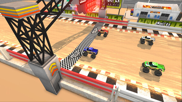 SuperTrucks Offroad Racing screenshot 2