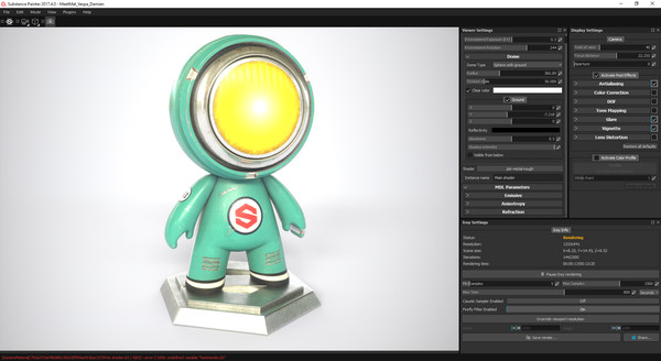 Substance Painter 2018 screenshot 2