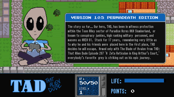 TAD: That Alien Dude screenshot 1