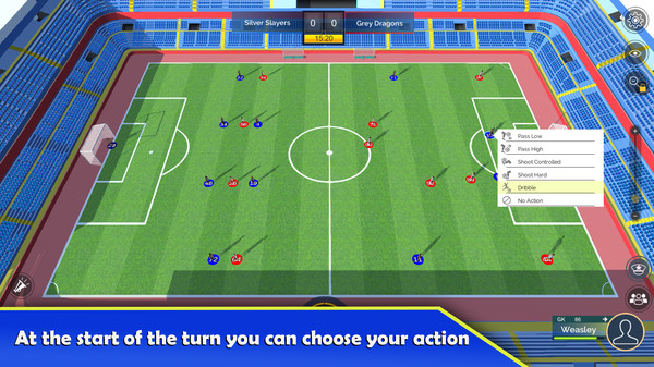 Super Club Soccer screenshot 1
