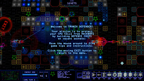 Tronix Defender screenshot 1