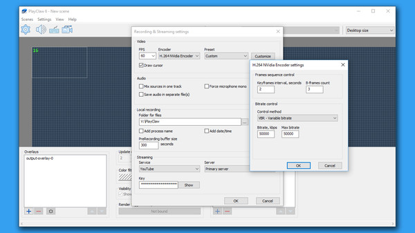 PlayClaw :: Overlays, Game Recording & Streaming screenshot 4