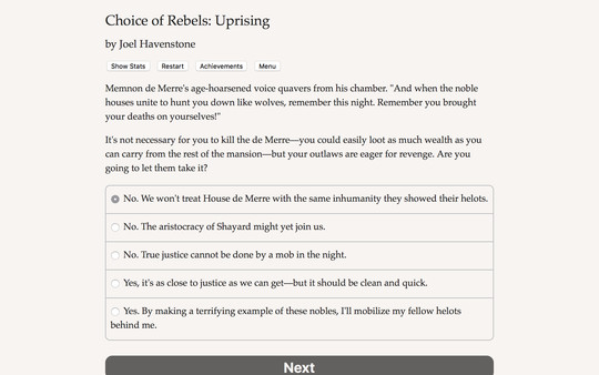Choice of Rebels: Uprising screenshot 2