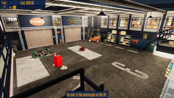 Motorbike Garage Mechanic Simulator screenshot 2