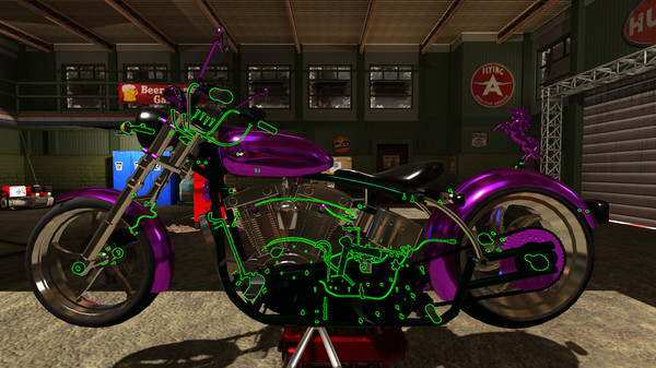Motorbike Garage Mechanic Simulator screenshot 1