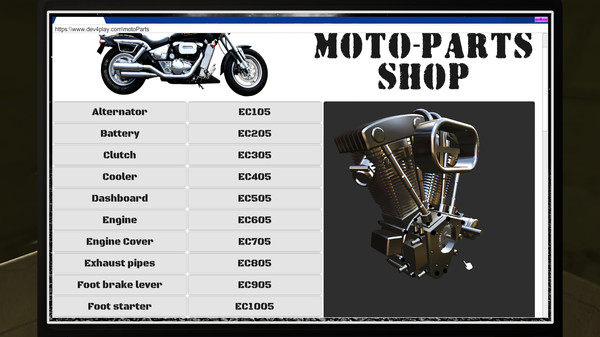 Motorbike Garage Mechanic Simulator screenshot 11