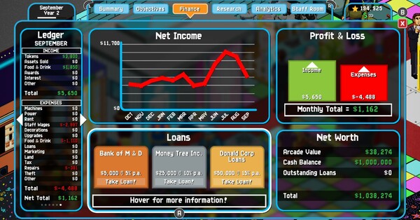 Arcade Tycoon  : Simulation Game screenshot 8
