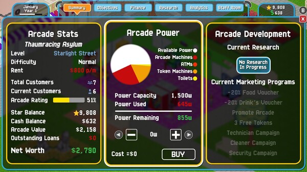 Arcade Tycoon  : Simulation Game screenshot 5