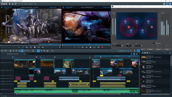 MAGIX Video Pro X9 Steam Edition screenshot 3
