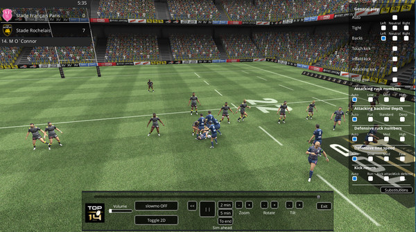 National Rugby Manager screenshot 4