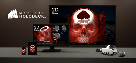 MEDICALHOLODECK. The medical DICOM Viewer and Human Anatomy Lab in Virtual Reality.