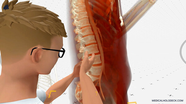 MEDICALHOLODECK. The medical DICOM Viewer and Human Anatomy Lab in Virtual Reality. screenshot 5