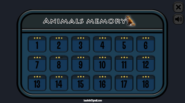 Animals Memory screenshot 5