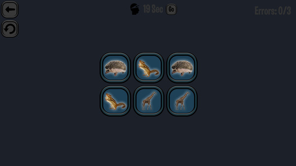 Animals Memory screenshot 2