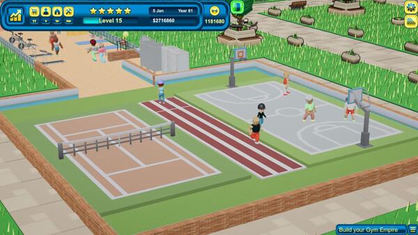 Gym Empire - Idle Gym Tycoon Management screenshot 2