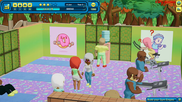 Gym Empire - Idle Gym Tycoon Management screenshot 1