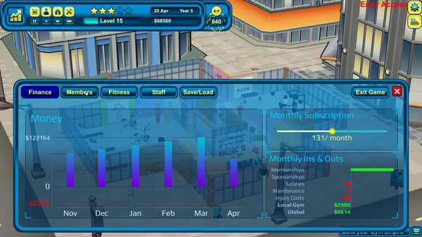 Gym Empire - Idle Gym Tycoon Management screenshot 9