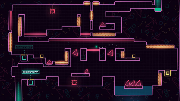 Big NEON Tower VS Tiny Square screenshot 2