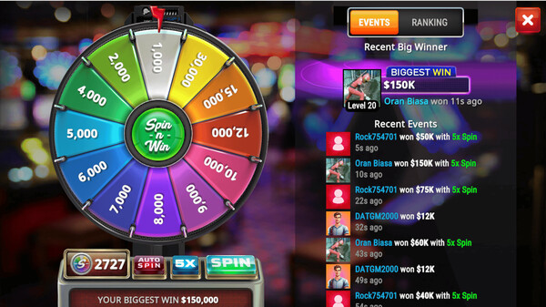 Poker Legends: Texas Hold'em Poker Tournaments screenshot 6