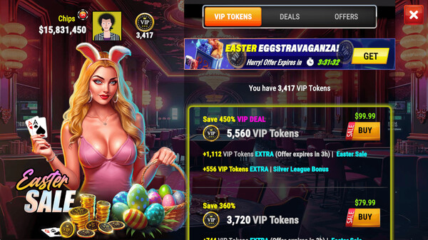 Poker Legends: Texas Hold'em Poker Tournaments screenshot 7