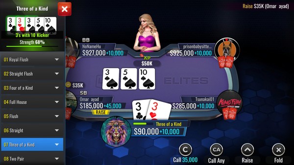 Poker Legends: Texas Hold'em Poker Tournaments screenshot 11