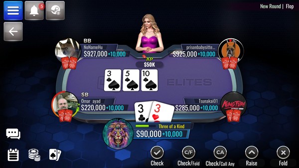Poker Legends: Texas Hold'em Poker Tournaments screenshot 8