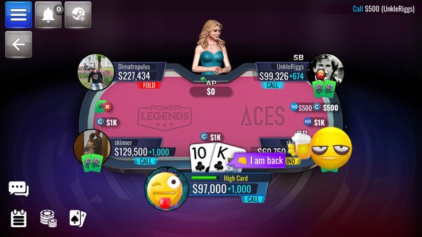 Poker Legends: Texas Hold'em Poker Tournaments screenshot 9