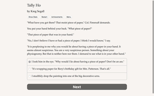 Tally Ho screenshot 5