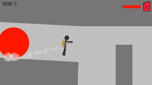 Stickman Jetpack screenshot 2