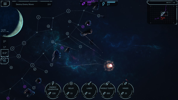 Phantom Signal — Sci-Fi Strategy Game screenshot 1