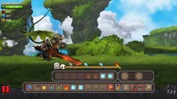 Clumsy Knight Vs. Skeleton Remastered screenshot 8