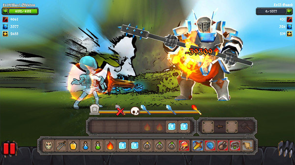 Clumsy Knight Vs. Skeleton Remastered screenshot 9
