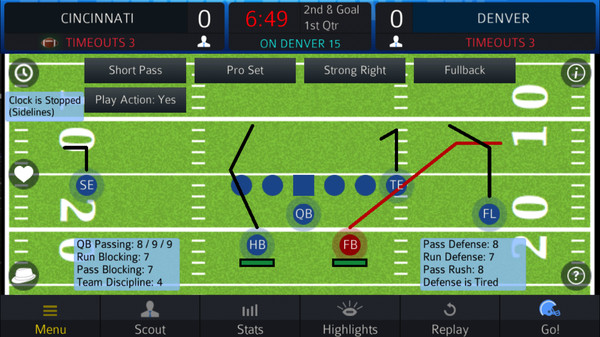 Pro Strategy Football 2018 screenshot 9
