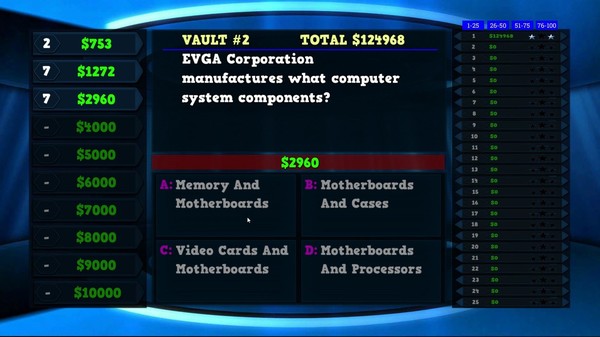Trivia Vault: Technology Trivia Deluxe screenshot 1
