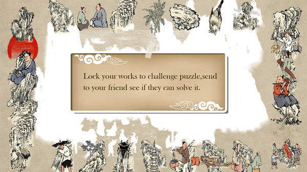 Chinese Ink Painting Puzzle & Creator / 國畫拼圖創作家 screenshot 6