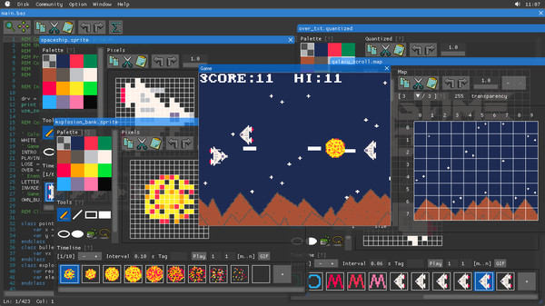 BASIC8 screenshot 1