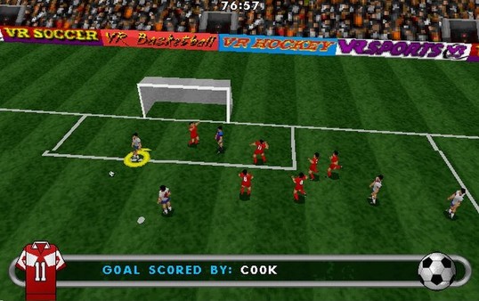 VR Soccer '96 screenshot 2