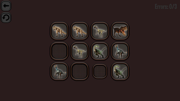 Animals Memory: Dinosaurs screenshot 1