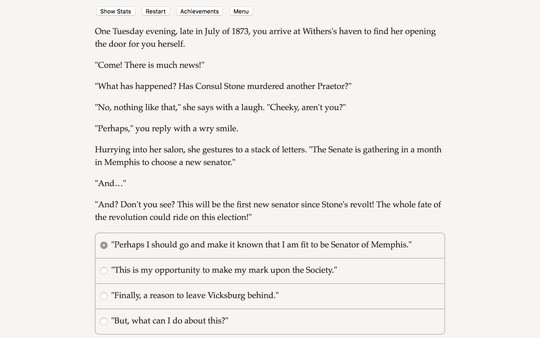 Choice of the Vampire: The Fall of Memphis screenshot 0