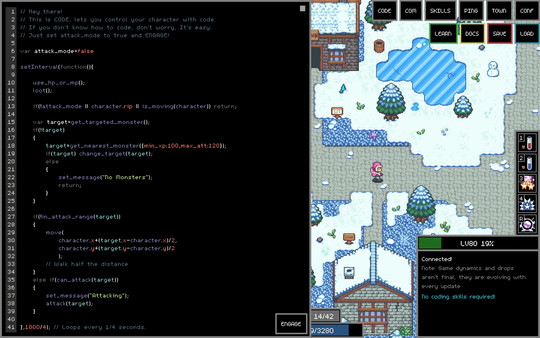 Adventure Land - The Code MMORPG screenshot 2